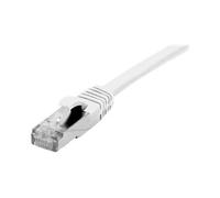 CONNECT 25 m Full Cuivre RJ45 Cat. 6 a S/FTP LSZH avec Protection Anti Coupure pour Cordon Patch - Blanc