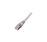 - Cordon de raccordement - RJ-45 (M) pour RJ-45 (M) - 3 m - FTP - CAT 6a - moulé, bloqué - gris