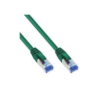 - Cordon de raccordement - RJ-45 (M) pour RJ-45 (M) - 3 m - Paire torsadée blindée (SSTP) - CAT 6a - sans halogène, moulé - vert