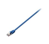 V7 Câble réseau blindé CAT6 STP 03M Bleu