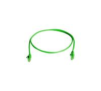 - Cordon de raccordement - RJ-45 (M) pour RJ-45 (M) - 3 m - UTP - CAT 5e - bloqué - vert