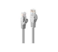 Lindy Câble de réseau 48408 – 3 m Cat5e U/UTP RJ-45 Gris
