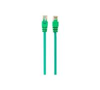 - Cordon de raccordement - RJ-45 (M) pour RJ-45 (M) - 3 m - UTP - CAT 5e - moulé - vert