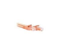 ACT - Cordon de raccordement - RJ-45 (M) pour RJ-45 (M) - 3 m - UTP - CAT 6 - démarré, sans crochet - orange, RAL 2000