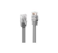 - Cordon de raccordement - RJ-45 (M) pour RJ-45 (M) - 3 m - UTP - CAT 6 - moulé - gris
