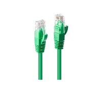 - Cordon de raccordement - RJ-45 (M) pour RJ-45 (M) - 3 m - UTP - CAT 6 - moulé, sans crochet, bloqué - vert