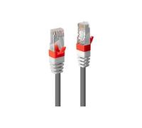 Lindy Cordon RJ-45 45350 CAT 6a SSTP 30 cm gris
