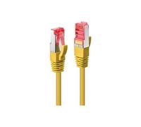LINDY 47760 RJ45 Câble réseau, câble patch CAT 6 S/FTP 0.30 m jaune