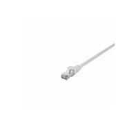 - Cordon de raccordement - RJ-45 (M) pour RJ-45 (M) - 5 m - 6 mm - SFTP - CAT 7 - sans halogène, sans crochet - blanc