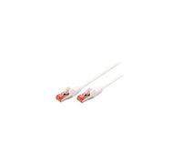 - Cordon de raccordement - RJ-45 (M) pour RJ-45 (M) - 5 m - SFTP - CAT 6 - blanc