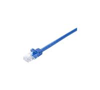 - Cordon de raccordement - RJ-45 (M) pour RJ-45 (M) - 5 m - UTP - CAT 6 - moulé, sans crochet - bleu