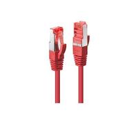LINDY 47731 RJ45 Câble réseau, câble patch CAT 6 S/FTP 0.50 m rouge