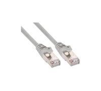 InLine - Cordon de raccordement - RJ-45 (M) pour RJ-45 (M) - 50 m - SFTP - CAT 5e - moulé - gris