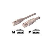- Cordon de raccordement - RJ-45 (M) pour RJ-45 (M) - 50 m - STP - CAT 6 - beige