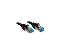 Lindy Câble réseau Cat.6A S/FTP RJ45 mâle‑mâle, cuivre, LSOH, 500 MHz, 7,5 m, noir