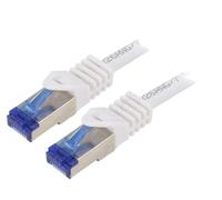 Cordon de raccordement S-FTP Cat.6a blanc - 2m