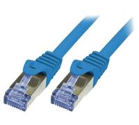Cordon de raccordement S-FTP Cat.6a bleu - 5m