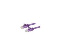 Cordon de raccordement UTP CAT6 (7,5m) sans crochet - Violet - Cordon de raccordement - RJ-45 (M) pour RJ-45 (M) - 7.5 m - UTP - CAT 6 - sans crochet