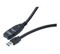 Cordon de rallonge USB-A 3.0 de 30 mètres avec amplification électronique