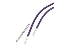 Cordon de rechange tressé rond torsadé de 135 cm de couleur unie pour sweat à capuche, pantalon de survêtement - Corde de rechange pour loisirs créatifs (couleur 20)