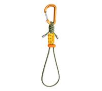 Cordon de sifflet Paracord - Sangle de survie de 10,2" | Clip en métal et boucle en ABS - Support de charge de 22 lb | Cordon tactique d'extérieur | Pour randonnée, caméra