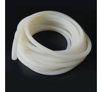 Cordon de Silicone solide barre de tige en caoutchouc ronde blanche, diamètre 1-25mm joint en caoutchouc de Silicone garniture d'étanchéité bande joint torique 1 pièce(4mmX1m)