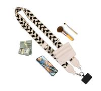 Cordon De Téléphone Avec Cordons - Sangle De Téléphone Antivol À Bandoulière | Chaîne De Téléphonse De Voyage Élégante Et Porte-badge D'identification | Lanière Universelle Pour Téléphonse Portable,