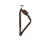 Cordon de téléphone avec petit sac - Réglable - Marron Moka