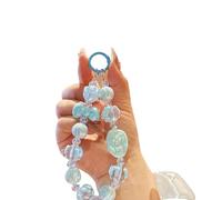 Cordon de téléphone en perles - Accessoire à usage multiple pour porte-clés - Décoration de smartphone - Utilisation quotidienne - Citrouilles - Pendentif en forme de dessin animé, taille unique