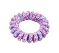 Cordon De Téléphone Multicolore À Tissage Mixte, 10 Pièces, Attache for Cheveux, Bande Élastique(Rose pink)