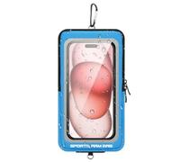 Cordon de téléphone, Pochette de téléphone résistante à l'eau, étui de Rangement pour la Course à Pied, équipement d'exercice avec Sangle réglable, Bracelet de Course au Design Ergonomique, Bracelets