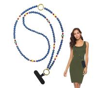 Cordon de téléphone portable - Bandoulière pour téléphone avec languettes de fixation | Chaîne universelle pour cordon pour smartphone, cordon réglable et confortable pour une utilisation mains libres