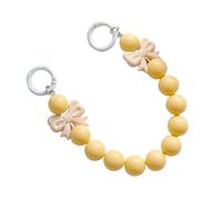 Cordon de téléphone portable - Porte-clés avec nœud en perles - Sangle de téléphone portable créative pour porte-clés, poupée en peluche, sac d'école, Siehe Beschreibung, Acrylique + matériel, Voir