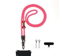 Cordon de téléphone portable, sangle de poignet pour téléphone portable, sangle de poignet pour téléphone portable, convient à la plupart des smartphones, rose, taille unique