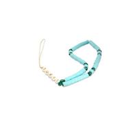 Guess Cordon de téléphone universel Gustpearp – Perles Heishi Bleu