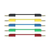 Cordon De Test Fiches Banane 2mm Connecteur En D'or 24K Haute Conductivité Pour Les Tests Électroniques Et Les Fils Test Des Instruments Mesure