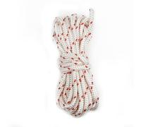 Cordon de traction de rechange pour tondeuse à gazon 4 mm x 10 m - Corde de démarrage en nylon tressé pour petits moteurs - Corde de traction pour kit de réparation de tondeuse à gazon