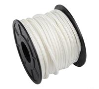 Cordon de traction en nylon de 5 mm de diamètre 30 mètres pour tronçonneuse, tondeuse à gazon, débroussailleuse, taille-haie, souffleuse à neige de rechange