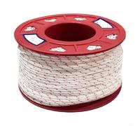 Cordon de traction robuste rouge 3,5 mm x 100 m compatible avec tondeuses Fs56r Fs91r Fs70r Fs94r Fs111r Fs131r Fs240r Tondeuses à gazon, tronçonneuses, souffleurs de feuilles, corde de démarrage en