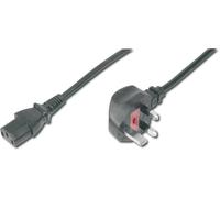 Cordon Digitus ordinateur, alimentation, appareils IEC [1x mâle anglaise - 1x Secteur femelle C13] 1.80 m noir