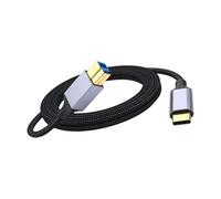 Cordon d'imprimante en nylon tressé de type C vers USB B, plus de 10 000 tests de pliage, rapide et durable pour imprimantes, scanners, disques durs B vers C