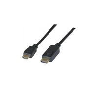 Cordon DisplayPort 1.2 vers HDMI 1.4 noir - 2 mètres
