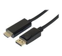 Cordon DisplayPort 1.2 vers HDMI® 1.4 noir - 3m
