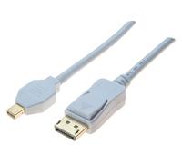 Cordon DisplayPort / mini DisplayPort 1.2 blanc - 2M