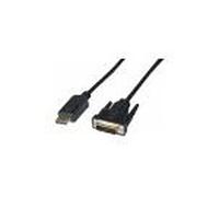 Cordon displayport vers dvi-d 1,80m
