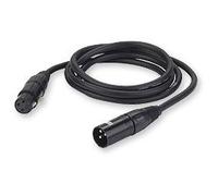 Cordon DMX Xlr - Xlr 10 Mètres Black cables