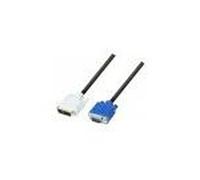 Cordon dvi-a/vga hd15m single link-2,0m