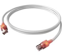 Cordon EasyLan DualBoot® LED Cat.6A (Classe EA) S/FTP, LSOH, blanc, 3 m