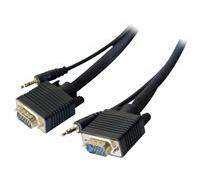 Cordon écran svga + audio - 10m