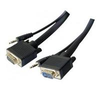 Cordon écran svga + audio - 15 m